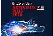 Bitdefender Antivirus Plus 2016 3 PC 1 Year Key (Software)