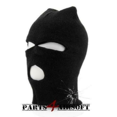 Bivakmuts Balaclava Fleece Zwart  Parts4Airsoft 4