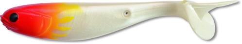 Black Cat Mullet Shad 039Flamed White039 18cm (34g) (2st)