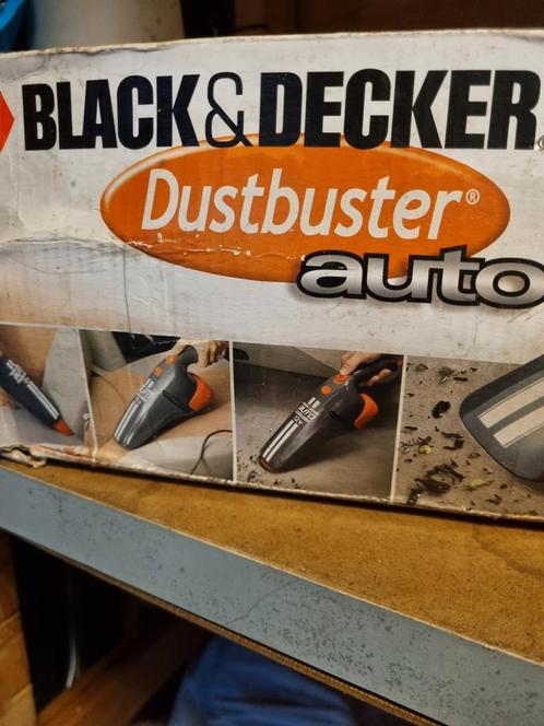 Black en Decker dustbuster stofzuig voor auto