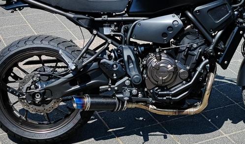 Black Widow uitlaat Yamaha XSR700  MT07