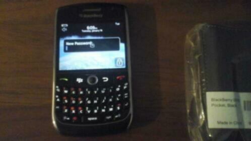 BlackBerry 8900 z.g.a.n., compleet met hoesje en oplader