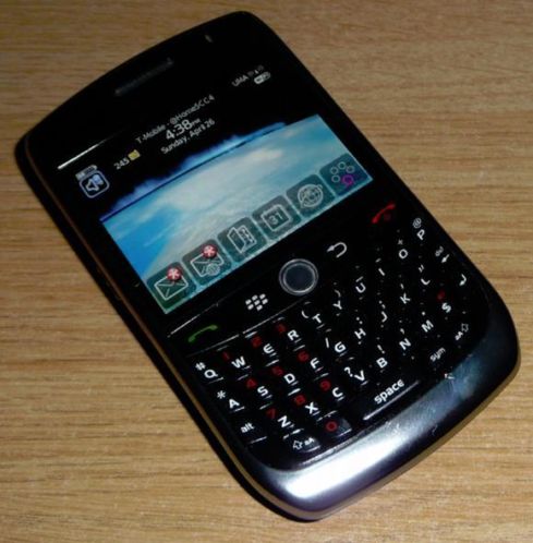 - blackberry 8900 zwart Blackberry met gebruikersschade e a