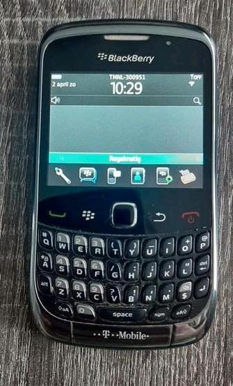 Blackberry 9300 curve met originele oplader