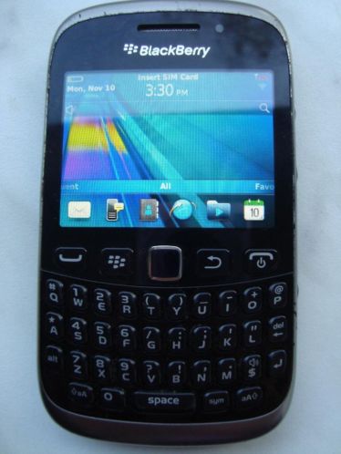 Blackberry 9320 Curve zwartzilver in doos