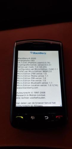 Blackberry 9500 storm (2008)