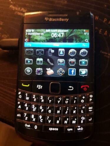 Blackberry 9780 in nieuwstaat