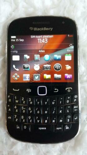 BlackBerry 9900 bold  2GB kaartje