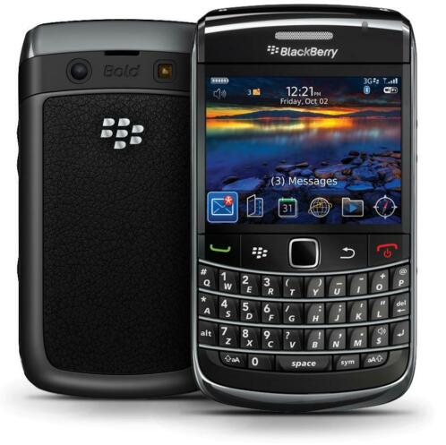 Blackberry Bold 9700 camera 3.2 MP kleur zwart