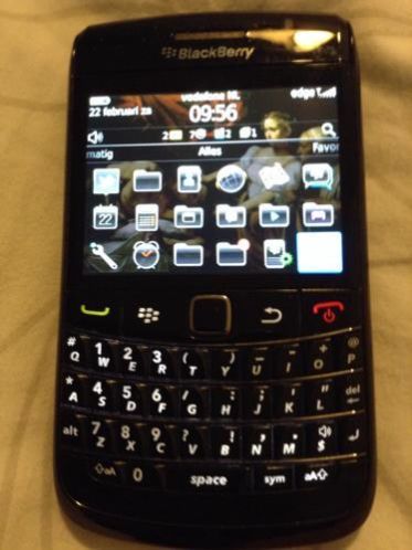 Blackberry Bold 9780 simlock vrij in zeer goede staat