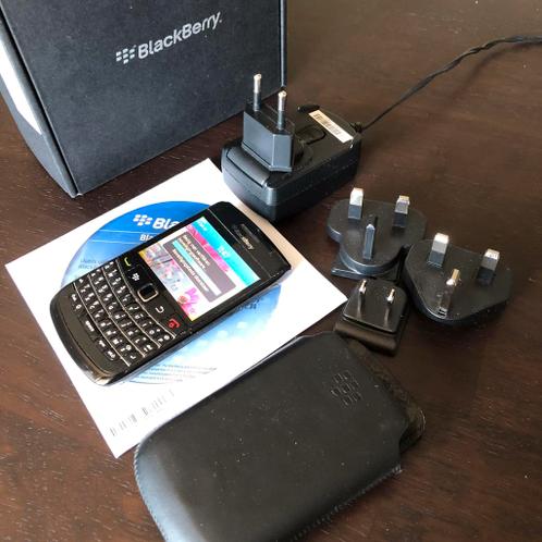 BlackBerry Bold 9780 telefoon zwart compleet