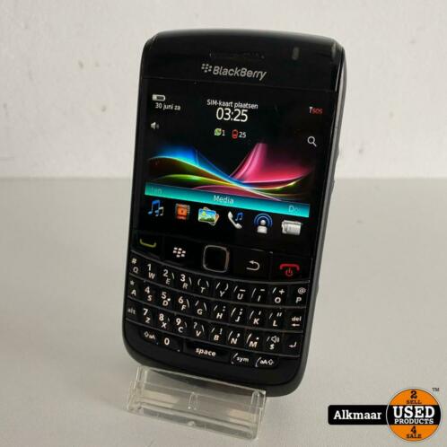 Blackberry bold 9780 zwart  gebruikt