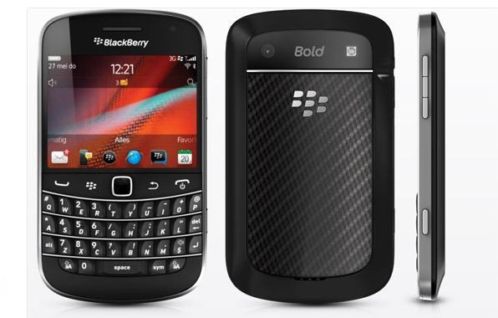 Blackberry Bold 9900 Simlockvrij kleur zwart