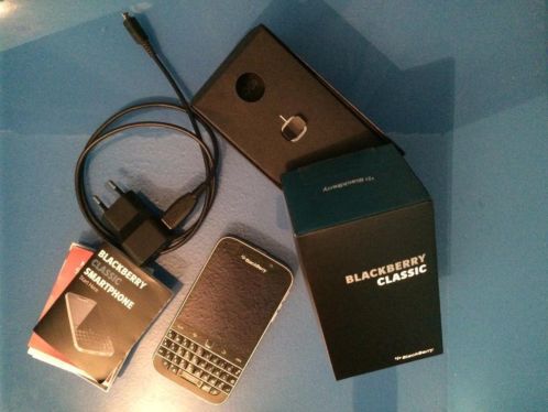 Blackberry Classic Q20 met 64GB Micro-SD kaart - Nieuwstaat