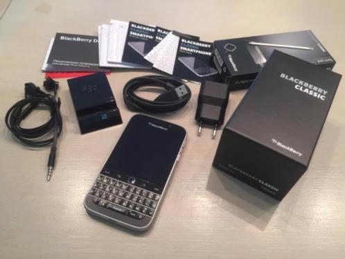 BlackBerry Classic QWERTY Zwart - Perfecte staat, 3 maanden