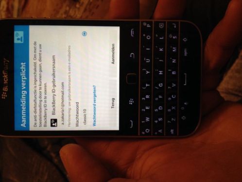 Blackberry classic voor onderdelen