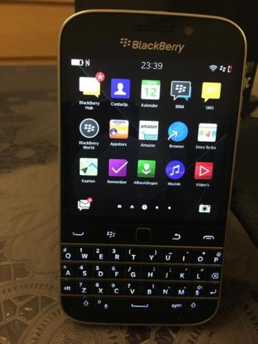 Blackberry classic zgan doos hoesje factuur garantie