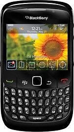 Blackberry Curve 8520 incl oplader en originele hoes