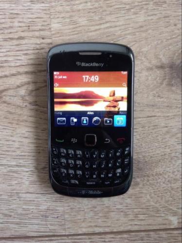 Blackberry curve 9300 smartphone inclusief hoesje
