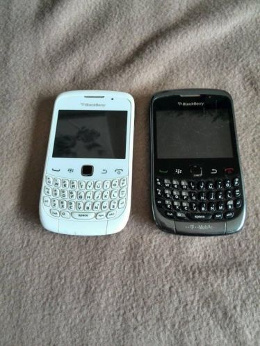 Blackberry curve 9300 zwart en wit
