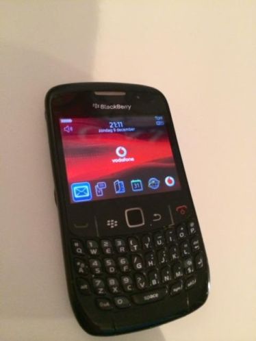 Blackberry curve met hoesje 