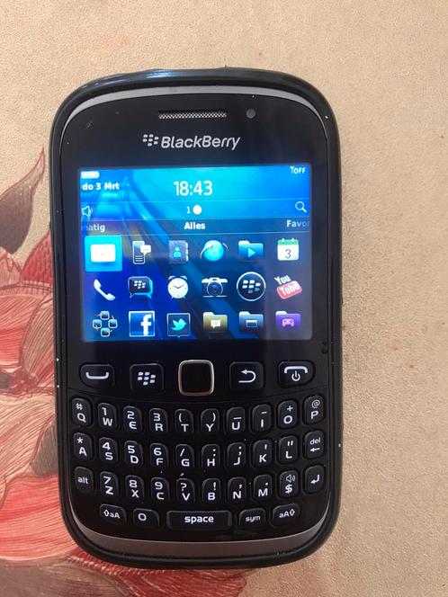 BlackBerry curve met oplader