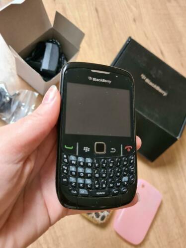 Blackberry curve mobiele telefoon met doos