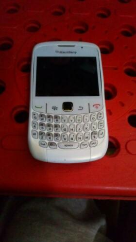 Blackberry curve wit zgan