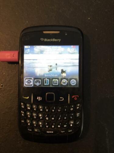 Blackberry curve zonder lader 