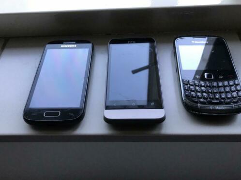 BlackBerry-HTC-Samsung toestellen