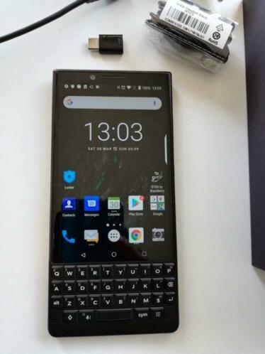 Blackberry Key2 64GB incl nieuwe oordopjes, oplader en doos