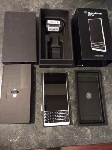 Blackberry Key2 64GB met nog 1,5 jaar garantie krasvrij
