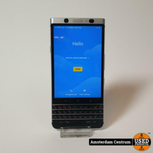 BlackBerry KEYone 32GB BlackSilver  incl. Lader en Garanti