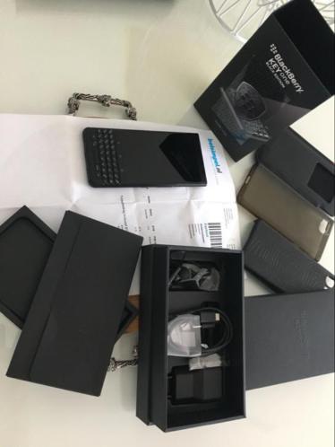 Blackberry keyone Black Edition zwart 64GB met doos en bon