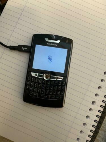 Blackberry met lader