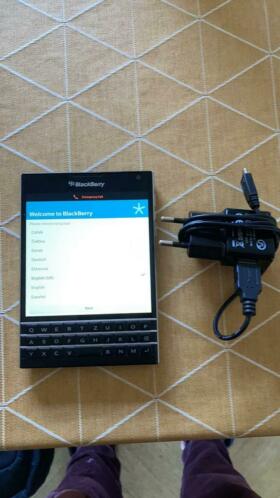 Blackberry Passport, German keyboard