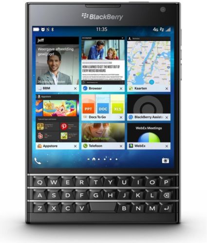 BlackBerry Passport nu in actie voor 574 OPOP