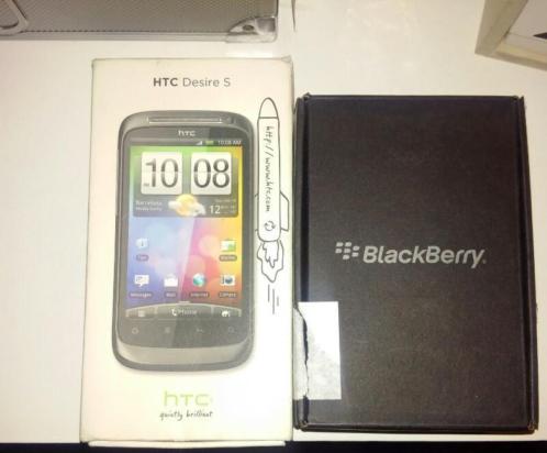 blackberry pearl 9100 en HTC desire S