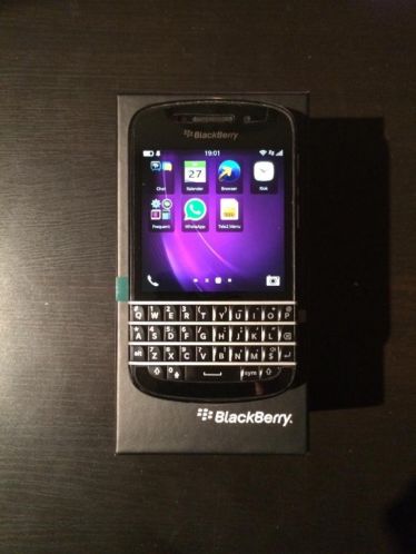 Blackberry Q10  Complete Doos  Garantie(bon)