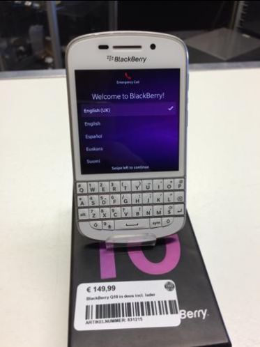 Blackberry Q10 in nette staat  Used Products Amsterdam