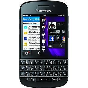 BlackBerry Q10 Zwart  Gebruikt  6 mnd. Garantie