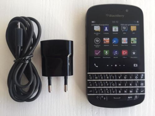 Blackberry Q10 Zwart  Oplader