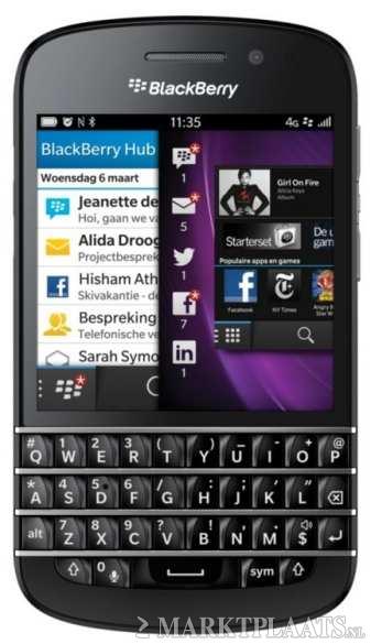 BlackBerry Q10 Zwart smartphone