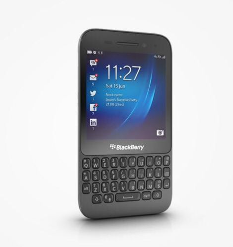 Blackberry Q5 incl origineel hoesje