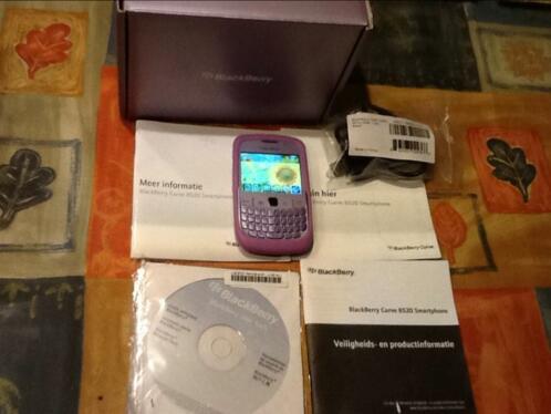 BlackBerry telefoon lila paars
