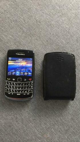 Blackberry telefoon met hoesje