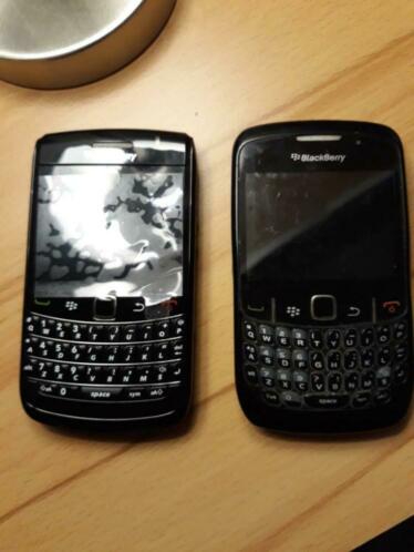 BlackBerry telefoons 2 stuks