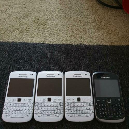 Blackberry telefoons curve  bold, werken nog perfect