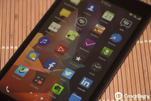 blackberry Z10 met OS of softwar BB passport 10.3.1