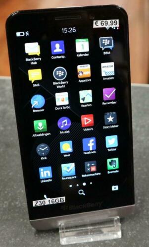 Blackberry Z30 16GB Zwart  Redelijke staat met garantie